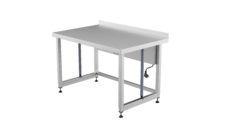 Height adjustable work table